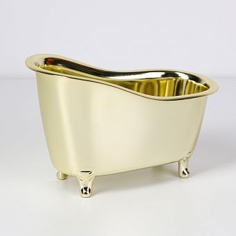 Ванна декоративная «Золото»,19,5 х 10 х 12,5 см   7303666 фото, картинки