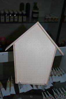 Ключница домик с фрезой, 22*16 см фото, картинки