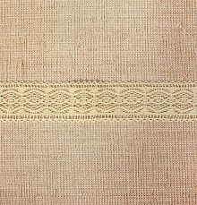 Кружево вязаное "Круги", 3,7см*1м, цвет бежевый фото