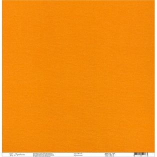 Текстурированная бумага 235г/м2, 305х305мм, 1 лист, Абрикосовый  фото