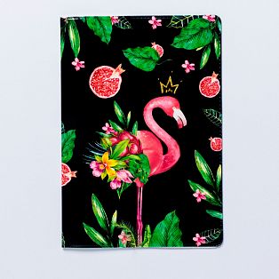 Обложка для паспорта "Тропический фламинго" 4431514 фото