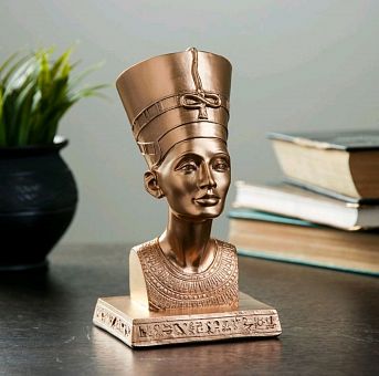 Фигура "Нефертити" бронза 17см 1279310 фото, картинки