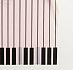 Пленка матовая для цветов "Пианино" 58*58 см SF-2359, розовый фото, картинки